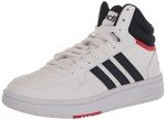 Adidas Hoops 3.0 Mid White/Ink/Red Shoes