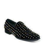 Stacy Adams Men's Colorful Spiked Slip-On Loafers