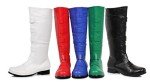 Men's Blue Knee High Colorful Boots by Ellie