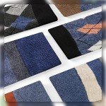 Fandecie Men's Funky Colorful Crew Socks - 6 Pairs