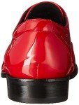 Red Patent Gala Tuxedo Oxford Shoes for Men