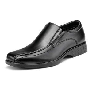 Bruno Marc Men's Colorful Leather Dress Loafers
