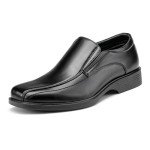Bruno Marc Men's Colorful Leather Dress Loafers