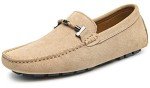Colorful Men's Slip-On Casual Loafers - Beige
