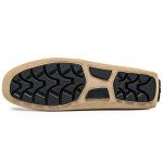 Colorful Men's Slip-On Casual Loafers - Beige