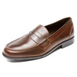 Rockport Men's Classic Penny Loafer in Dark Brown