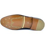 Bruno HOMME Prince Men's Oxford Wingtip Shoes - Brown