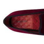 Colorful Slip-On Loafers for Men - Red