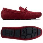 Colorful Suede Men's Slip-On Driving Loafers