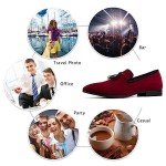 Colorful Slip-On Loafers for Men - Red