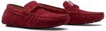 Colorful Suede Men's Slip-On Driving Loafers