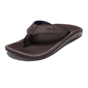 Olukai Men's Ohana Sandals - Dark Wood, Size 11