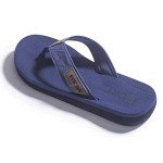 Colorful Beach Flip-Flops for Men - Blue Size 11