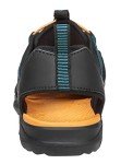 Colorful Men's Waterproof Hiking Sandals - Blue/Orange