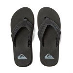 Quiksilver Men's Monkey Wrench Sandal in Black/Brown