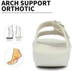 Colorful Adjustable Arch Support Recovery Sandals