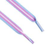 Transgender Flag Colorful Shoelaces - 2 Pairs