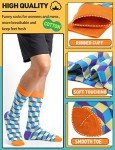Colorful Fun Socks for Everyone - 12 Pairs