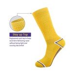 Men’s 6 Pack Colorful Athletic Crew Socks