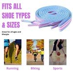 Transgender Flag Colorful Shoelaces - 2 Pairs