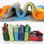 Colorful Cushioned Men's Ankle Socks - 6 Pairs