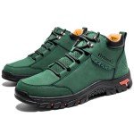 Colorful Men's Casual Chukka Ankle Boots - Green