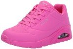Skechers Women's Hot Pink Uno-Stand Sneakers