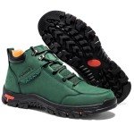 Colorful Men's Casual Chukka Ankle Boots - Green