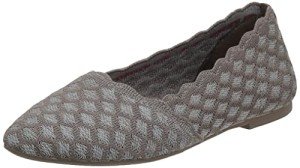 Skechers Women’s Honeycomb Ballet Flats - Dark Taupe