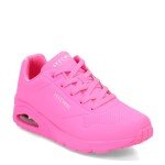 Skechers Women's Hot Pink Uno-Stand Sneakers