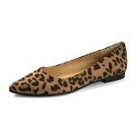 FunkyMonkey Women's Leopard Print Ballet Flats