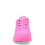 Skechers Women's Hot Pink Uno-Stand Sneakers