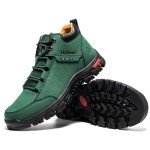 Colorful Men's Casual Chukka Ankle Boots - Green