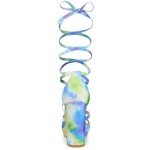 Colorful Tie Dye Platform Chunky Heel Sandals 8.5
