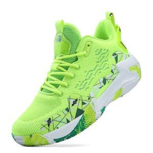 Colorful Lightweight Men’s Basketball Sneakers - Size 8.5