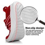 Comfortable Red Slip-On Running Shoes for Men