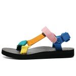 Muboliy Women's Colorful Arch Support Water Sandals