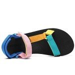 Muboliy Women's Colorful Arch Support Water Sandals