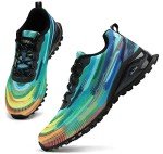 Kricely Men's Lightweight Tie-Dye Trail Sneakers