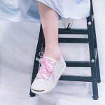 Colorful Flat Satin Ribbon Shoelaces - 12 Pairs