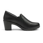 Colorful Women's Chunky Block Heel Slip-On Pumps