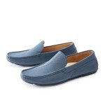 Navy Casual Slip-On Loafers for Men