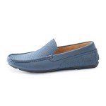 Navy Casual Slip-On Loafers for Men