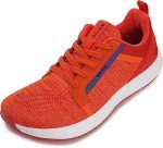 Men's Breathable Orange Wide Toe Box Running Shoes