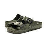 FUNKYMONKEY Men’s Colorful Double Buckle Slides