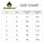 FUNKYMONKEY Men’s Colorful Double Buckle Slides