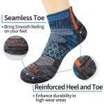 Men's Cotton Quarter Athletic Socks - 6 Pairs