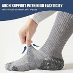 Colorful Men's Athletic Crew Socks - 5 Pairs