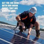 Colorful Men's Athletic Crew Socks - 5 Pairs