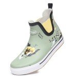 Colorful Unisex Waterproof Ankle Rain Boots